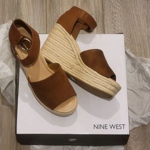 NEW Nine West Adell8 Wedges - Size 9.5 M